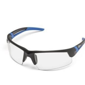 Miller Spark, Black & Blue Frame, Clear Safety Glasses #272190