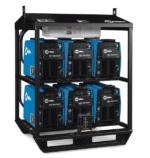 Miller XMT 350 CC/CV 6-Pack Rack, Tweco®, fused for 460/575V #907406