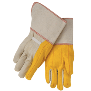 Revco Black Stallion Canvas Back Hot Mill Glove with Gauntlet Cuff #4079
