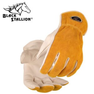 Revco Black Stallion Grain/Split Cowhide - Kevlar® Sewn Driver's Style Gloves #97K