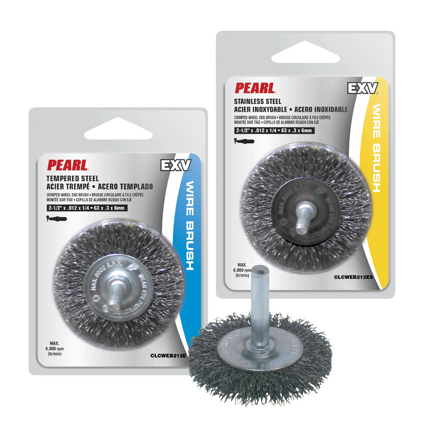 871935-EA-GRP-871934_a_c5fa73f545ba5996b9f228aaaf4977ef EXV™ Crimped Wheel End Brush 3"- 2-1/2"- 1-1/2" Stainless Steel - Image 1