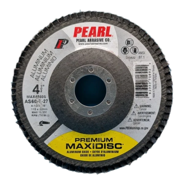 Premium Maxidisc™ For Aluminum 4-1/2 x 7/8 A60 T-27 MAX4560S - Image 1