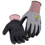 Black Stallion A6 Cut Resistant Sandy Nitrile Coated 18G Hppe Blend Glove - Image 2