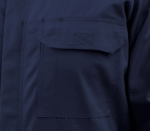 Black Stallion AR/FR Cotton Coverall with Reflective FR Tape, Navy CF2118-NV - Image 6