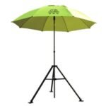 Black Stallion Flame-Resistant Industrial Umbrella #UB250 (with stand) - Image 2