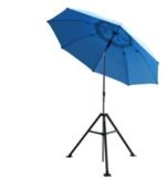 Black Stallion Flame-Resistant Industrial Umbrella #UB250 (with stand) - Image 9