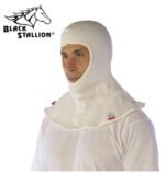Black Stallion Nomex® Balaclava Sock Hood, Double Layer with Neck Drape #NH200 - Image 2