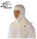 Black Stallion Nomex® Balaclava Sock Hood, Double Layer with Neck Drape #NH200 - Image 3