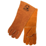 Revco Black Stallion 18" Shoulder Split Cowhide Stick Glove #111R-18 - Image 3