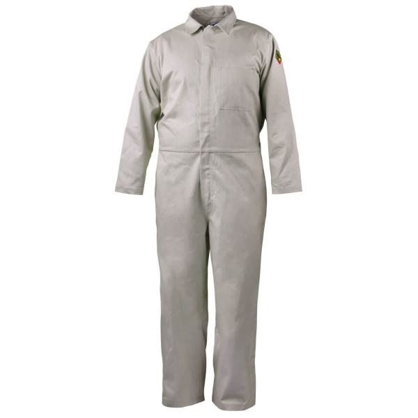 Revco Black Stallion 7 oz. 88/12 Flame-Resistant (FR) Coveralls, Stone Khaki #CF4017-ST_68e30117ed5da.png Revco Black Stallion 7 oz. 88/12 Flame-Resistant (FR) Coveralls, Stone Khaki #CF4017-ST - Image 1