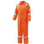 Revco Black Stallion 7oz. AR/FR Cotton Coverall w/ Reflective FR Tape (Orange) #CF2118-OR