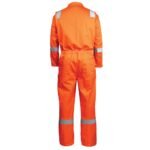 Revco Black Stallion 7oz. AR/FR Cotton Coverall w/ Reflective FR Tape (Orange) #CF2118-OR - Image 4