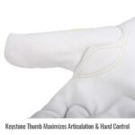 Revco Black Stallion A5 Cut & Impact Resistant Premium Grain Goatskin Drivers Glove #9GCRI - Image 4