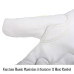 Revco Black Stallion A5 Cut & Impact Resistant Premium Grain Goatskin Drivers Glove #9GCRI - Image 5