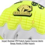 Revco Black Stallion A5 Cut & Impact Resistant Premium Grain Goatskin Drivers Glove #9GCRI - Image 6