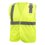 Revco Black Stallion ANSI Class 2 Break-Away Hi-Vis Safety Vest (Lime) #VS2025-LM - Image 3
