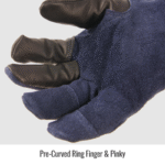 Revco Black Stallion BSX Grain Goatskin & Flame-Resistant Stretch Knit Cotton TIG Glove #GT7120-NB - Image 6