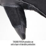 Revco Black Stallion BSX Stick Glove Cowhide/Pigskin, Black #GS3030-BK - Image 8