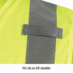 Revco Black Stallion Class 2 Standard Polyester HI-Vis Safety Vest (Lime) #VS2020-LM - Image 9