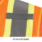 Revco Black Stallion Class 2 Two-Tone Polyester Hi-Vis Safety Vest (Orange) #VS2022-OR - Image 7