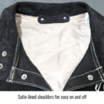 Revco Black Stallion Color Block Leather Welding Jacket (Black/Blue) #JL1030-BB - Image 13