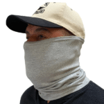 Revco Black Stallion Flame-Resistant Cotton Knit Neck Gaiter, Gray #AH1565-GY