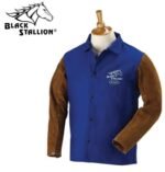 Revco Black Stallion FR Cotton & Cowhide Hybrid™ Jacket - 30" #FRB9-30C/BS - Image 3