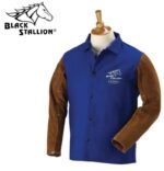 Revco Black Stallion FR Cotton & Cowhide Hybrid™ Jacket - 30" #FRB9-30C/BS - Image 2
