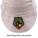 Revco Black Stallion FR Cotton Welding Cap with Hidden Bill Extension, Gray/Stone Khaki #AH1630-GS - Image 4