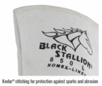 Revco Black Stallion FR Nomex® Lined Elkskin Premium Stick Welding Gloves #850 - Image 4