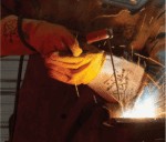 Revco Black Stallion FR Nomex® Lined Elkskin Premium Stick Welding Gloves #850 - Image 9