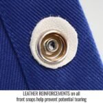 Revco Black Stallion Grain Goatskin & FR Cotton Hybrid Welding Jacket #JH3010-RB - Image 13