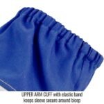 Revco Black Stallion Grain Goatskin & FR Cotton Hybrid Welding Sleeves (Pair) #HG-19S - Image 7