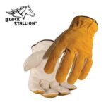 Revco Black Stallion Grain/Split Cowhide Driver's Gloves #97 - Image 3