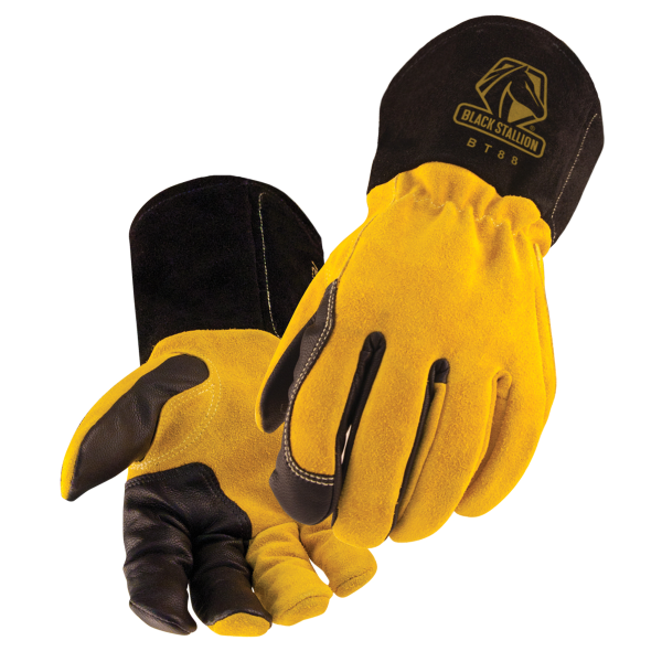 Revco Black Stallion Premium Grain Goatskin & Cowhide TIG Welding Glove #BT88_68e6e2ebe0dc7.png Revco Black Stallion Premium Grain Goatskin & Cowhide TIG Welding Glove #BT88 - Image 1
