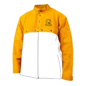 Revco Black Stallion Rugged Split Cowhide Leather Cape Sleeves #JL1525-TN