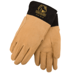 Revco Black Stallion Short Cuff Premium Deerskin TIG Glove #24D-BLK - Image 2