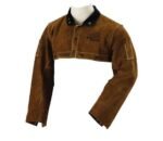 Revco Black Stallion Split Cowhide Cape Sleeves and 14" Bib Combo #214CS - Image 8