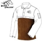 Revco Black Stallion Split Cowhide Welding Bib - 20" #20WB - Image 2