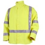 Revco Black Stallion ToolHandz 9 oz Flame Resistant Ansi Hi-Vis Arcweld Jacket w/ Silver Reflective #JF4312-HY