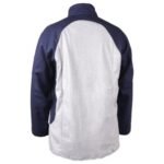 Revco Black Stallion ToolHandz Stretch-back FR Cotton Welding Jacket, 32" Length (Navy-Gray) #JF1625-NG