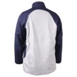 Revco Black Stallion ToolHandz Stretch-back FR Cotton Welding Jacket, 32" Length (Navy-Gray) #JF1625-NG - Image 3